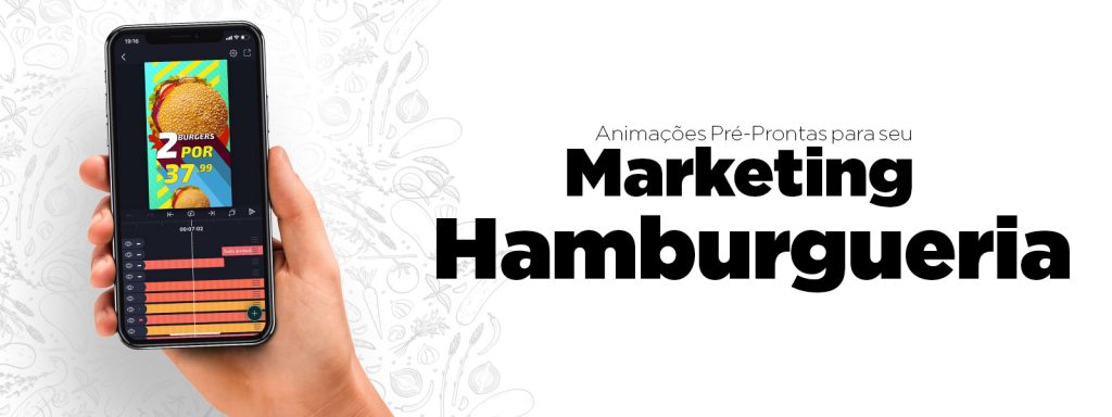 Publicidade para Hamburgueria